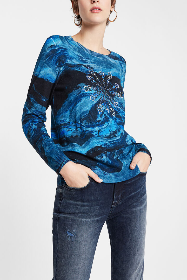 Viscose mandala jumper | Desigual