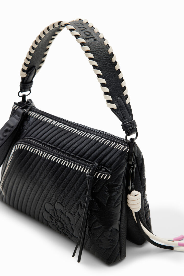 Midsize embossed crossbody bag | Desigual
