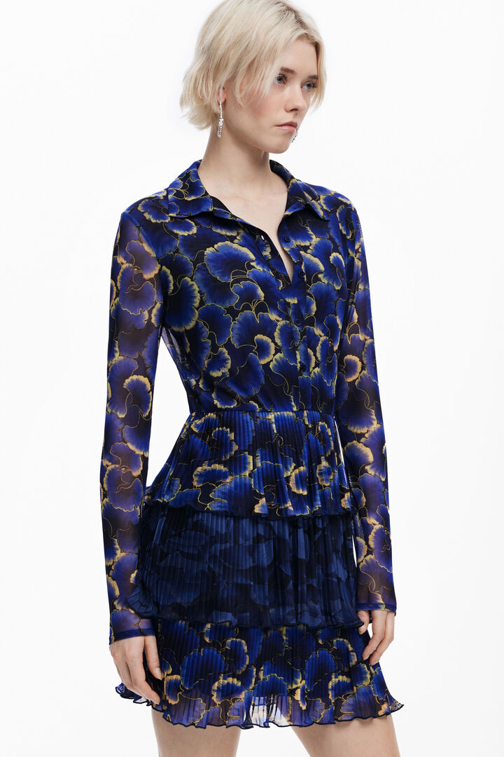 Vestido com babados M. C. Lacroix | Desigual