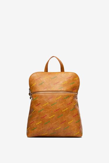 Backpack in multicolour logomania | Desigual