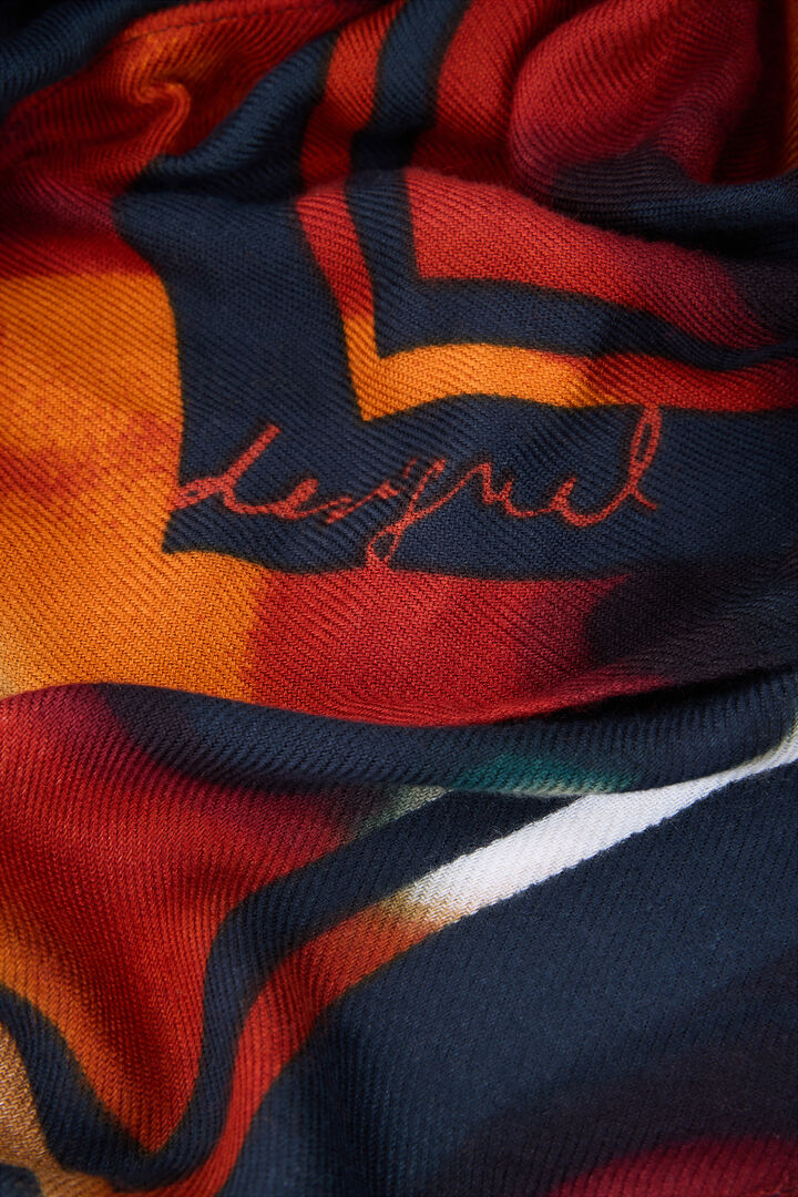 Foulard Rectangular Flores
