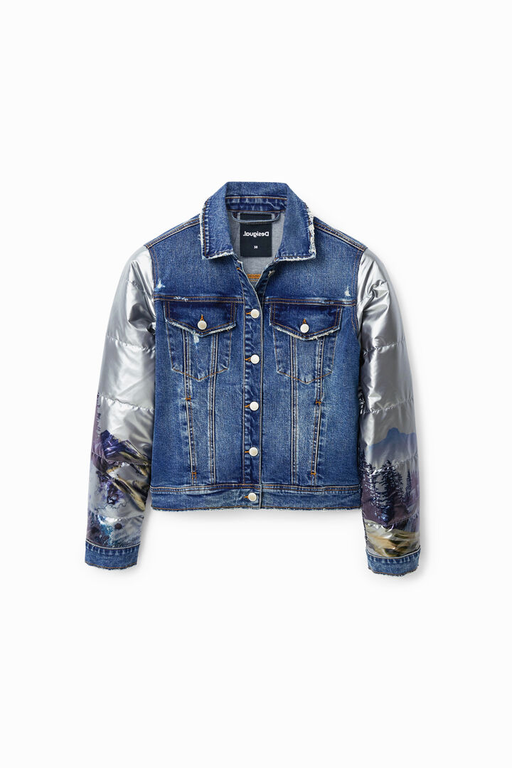 Veste hybride en jean | Desigual