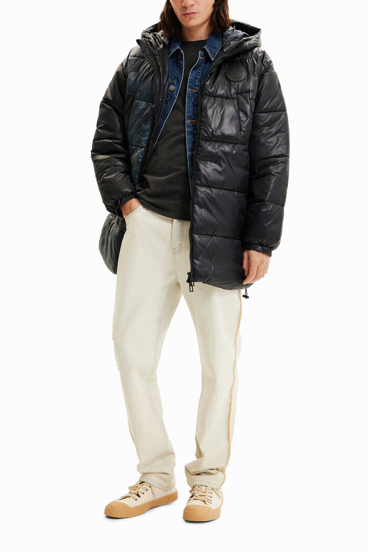 Long puffer coat | Desigual