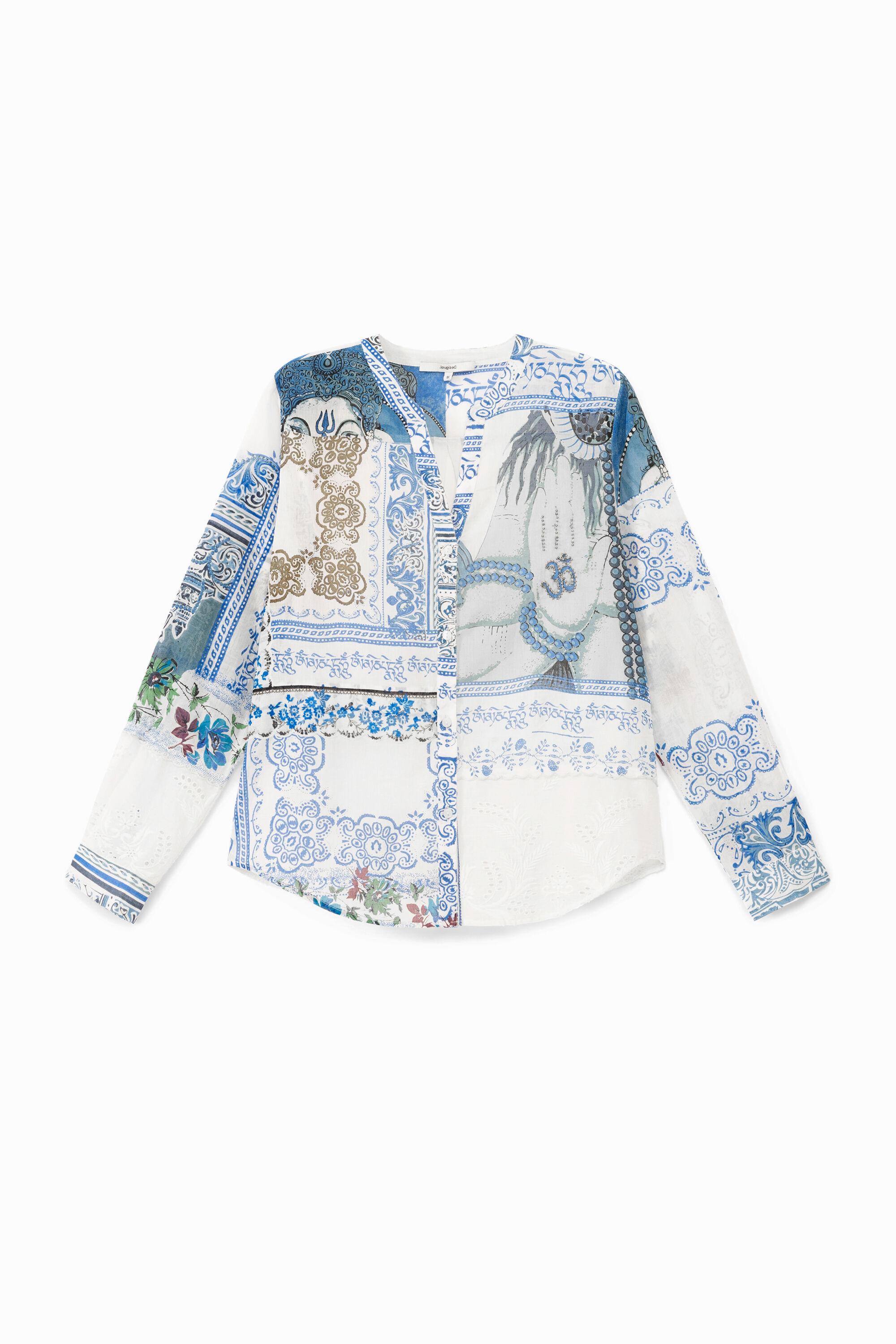 boho floral shirt