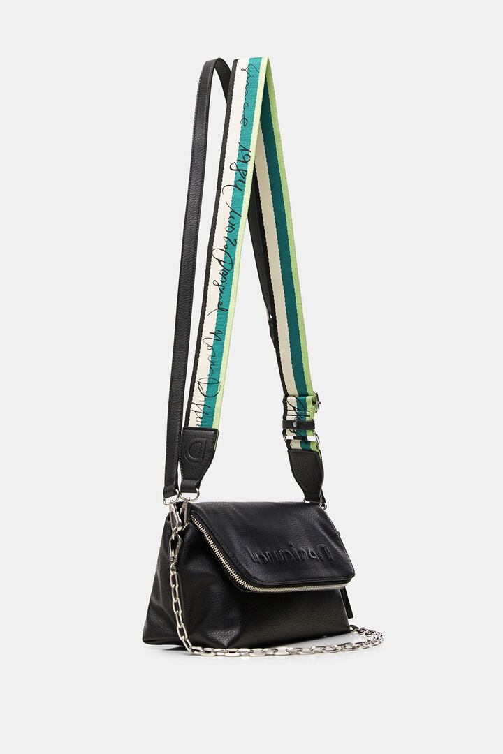Crossbody bag embossed logo | Desigual