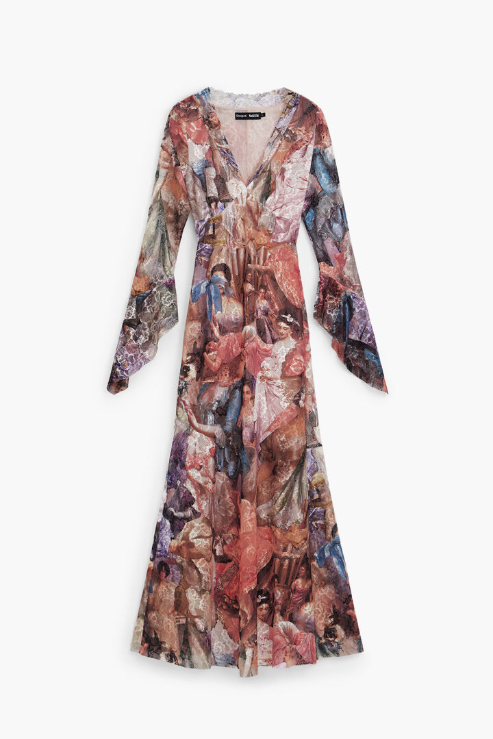 Vestido barroco María Escoté | Desigual
