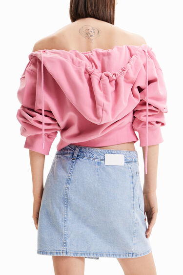 Sweat-shirt court capuche Maitrepierre | Desigual