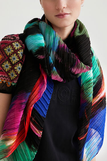 Pleated foulard | Desigual