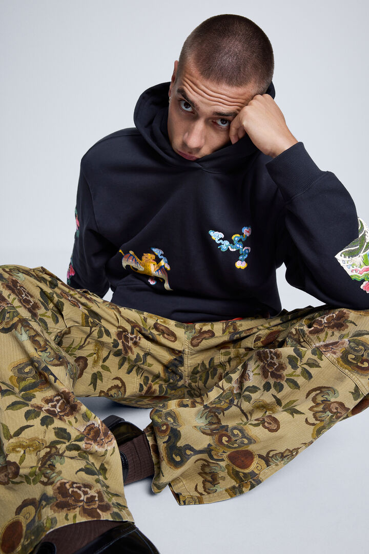 Embroidered Hoodie