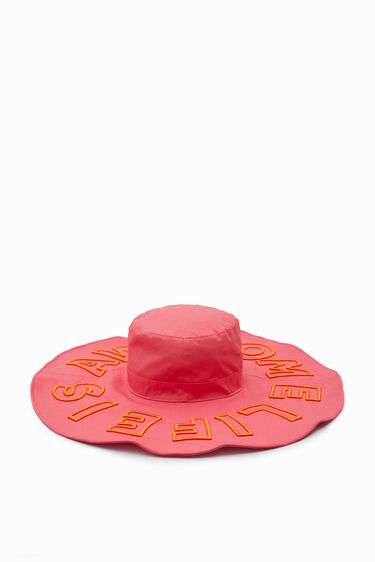 Life is awesome wide-brim hat | Desigual
