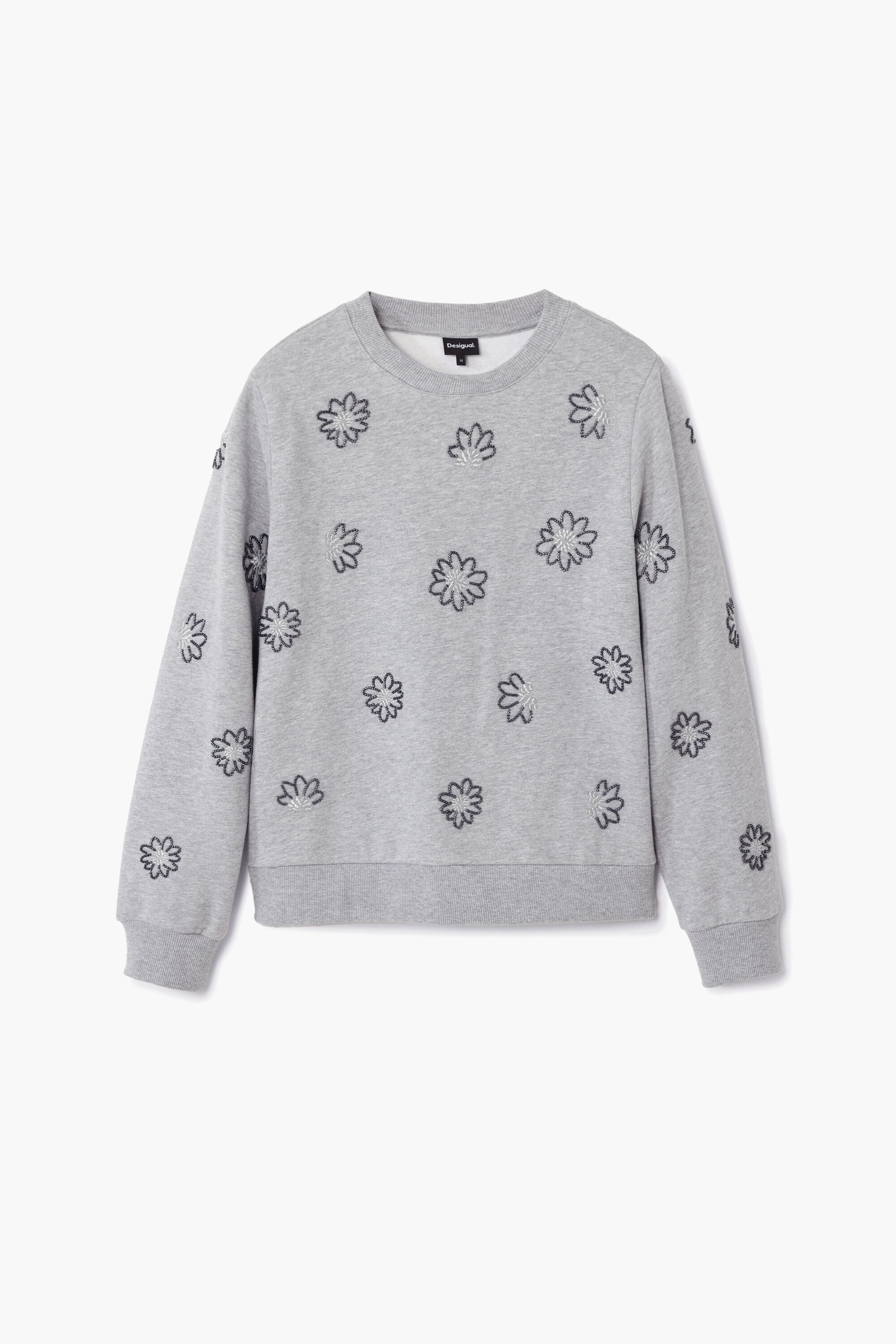 Desigual Floral jewel sweatshirt