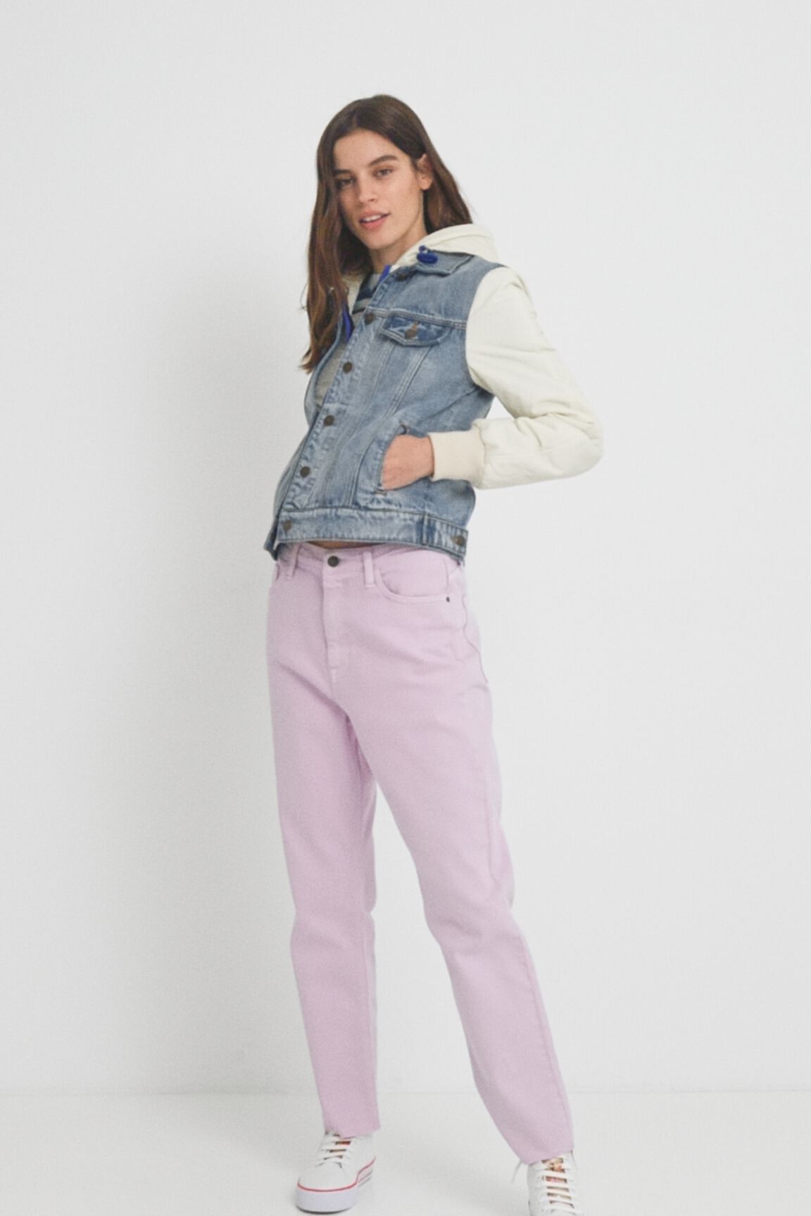 Quilted denim jacket Desigual