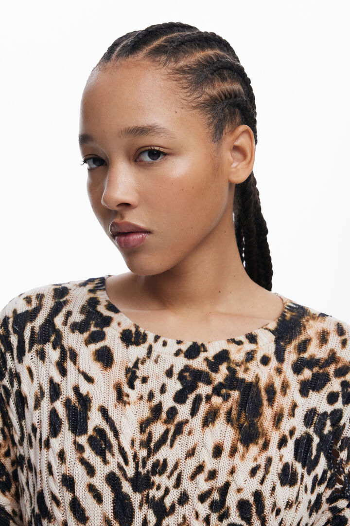 Pull imprimé animal | Desigual