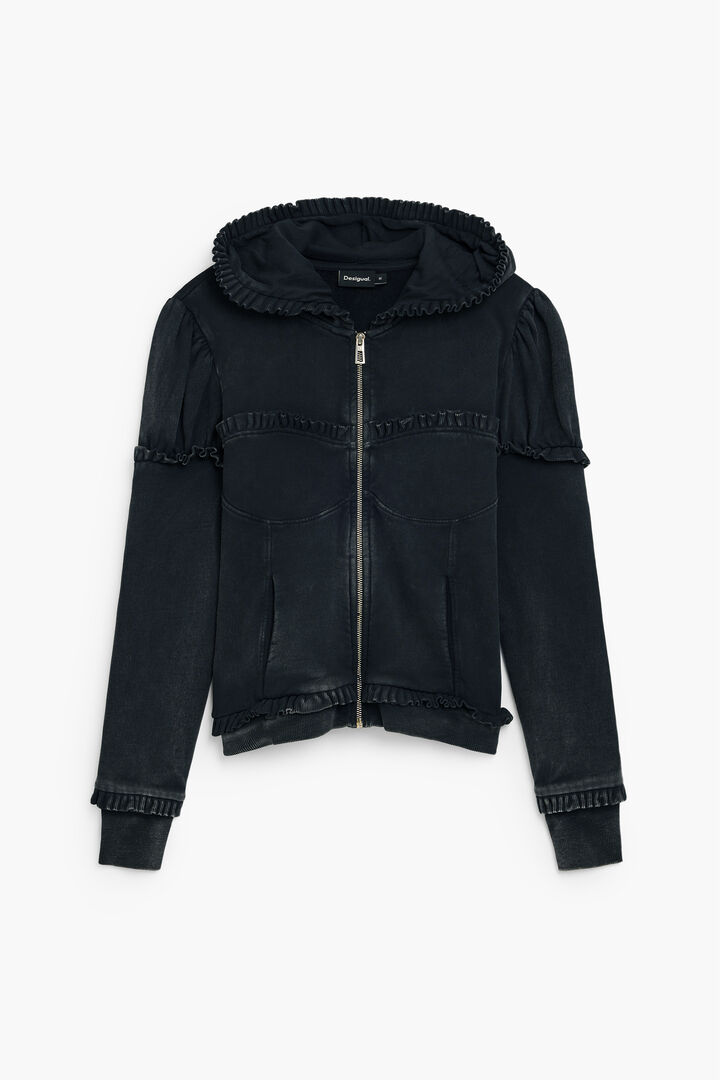 chaqueta manga abullonada