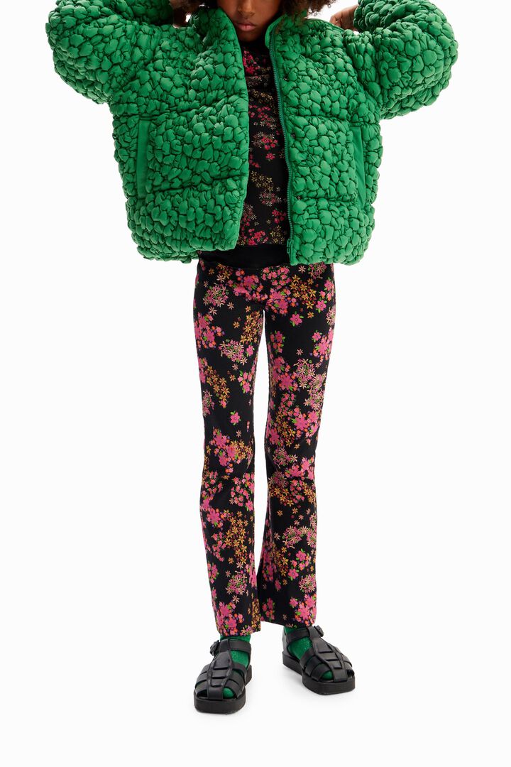 Textured quilted jacket | Desigual