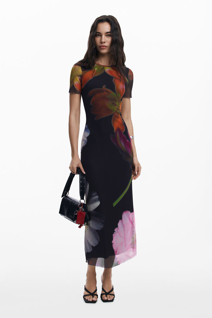 Tulle flower dress