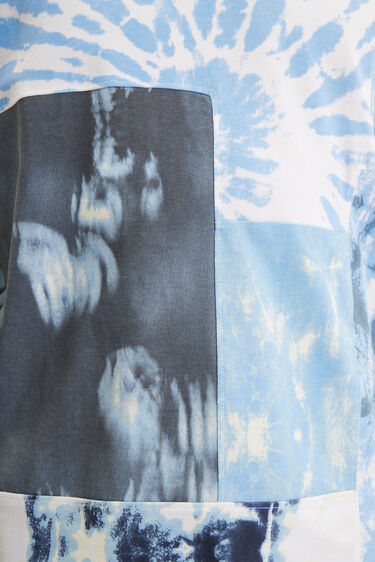 Camiseta patch tie-dye | Desigual