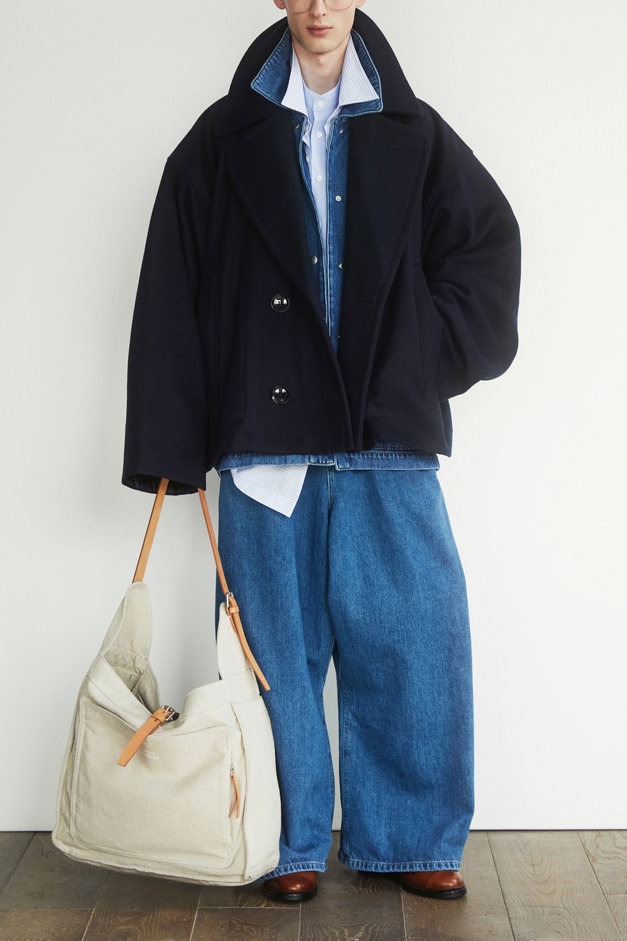 【国内発送】 wool oversize short Mayner Hed Unisex coat Desigual.com I ジャケット・アウター