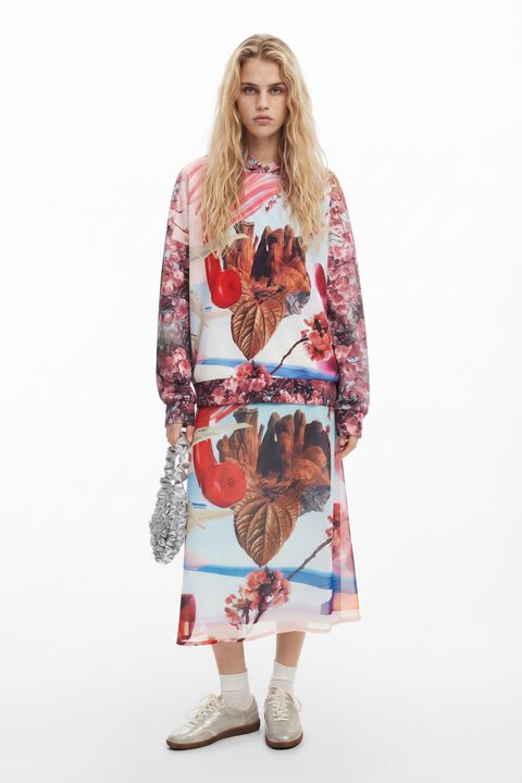 PRINTED SWEATSHIRT M. CHRISTIAN LACROIX