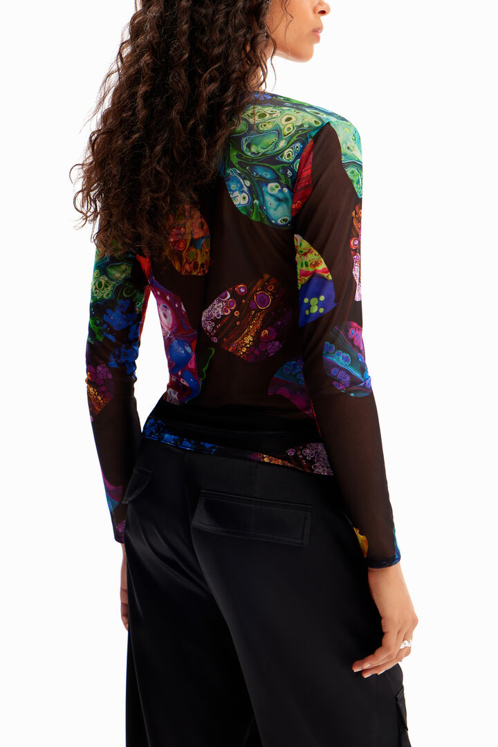 Camiseta tul mineral M. Christian Lacroix | Desigual