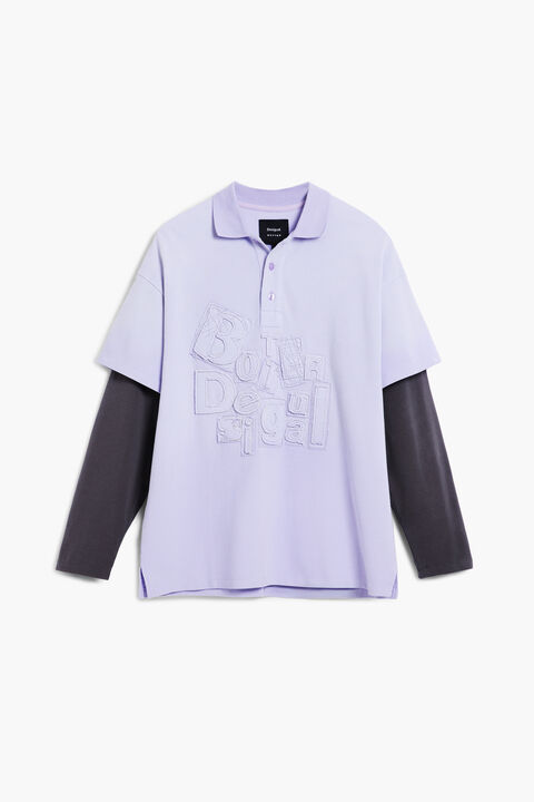 DOUBLE-SLEEVE PATCH T-SHIRT BOTTER