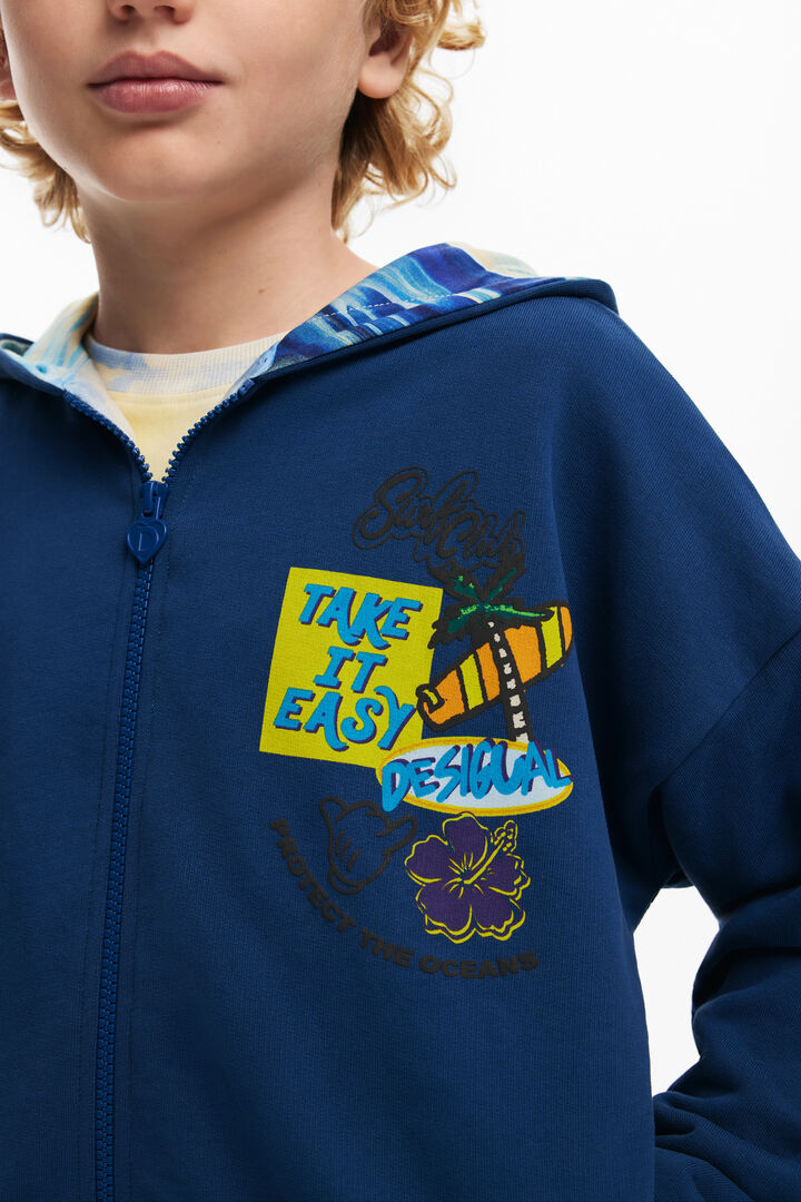 Reversible sweatshirt | Desigual