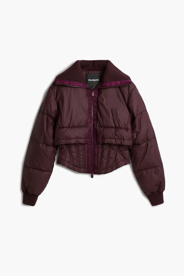 Quilted corset jacket | Desigual