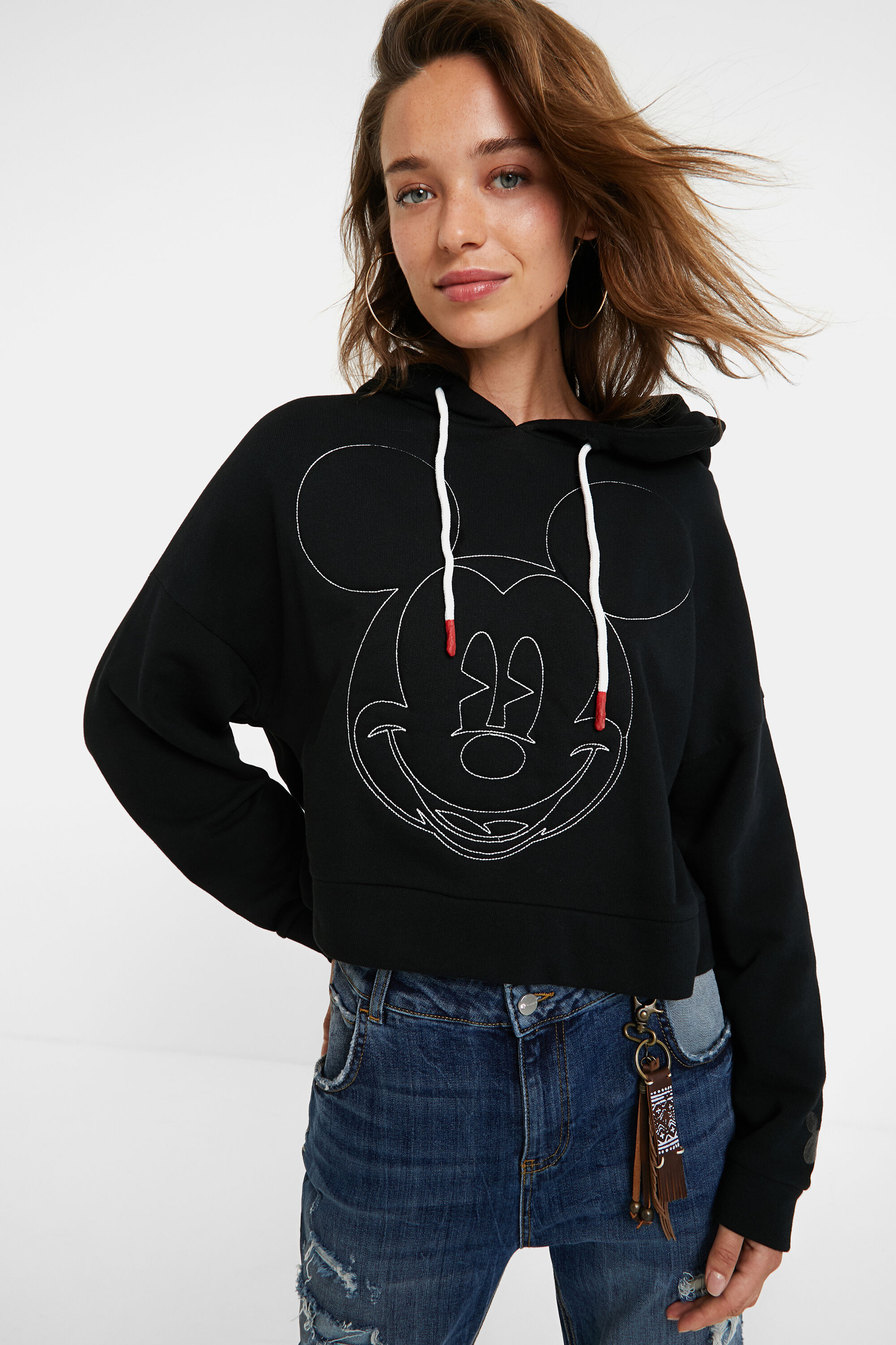 Sudadera monogram Mickey Mouse | Desigual.com