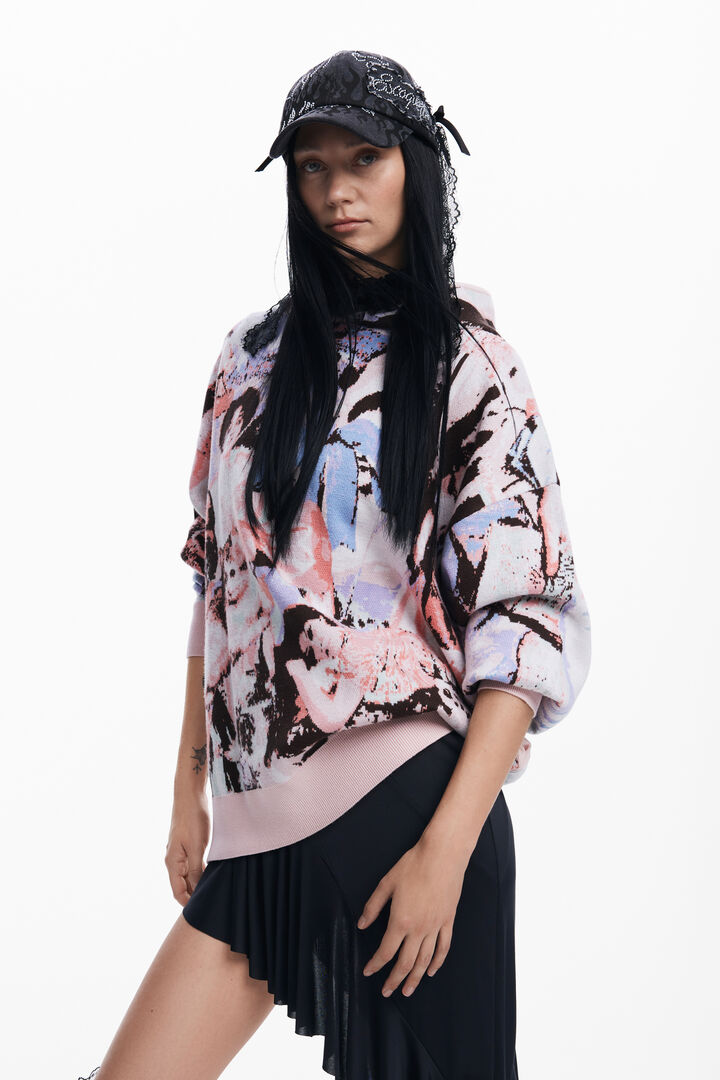 María Escoté Victorian sweatshirt | Desigual