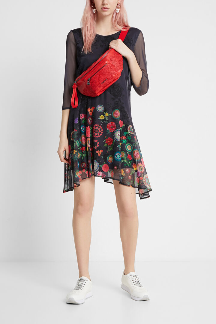 Floral multilayer dress | Desigual