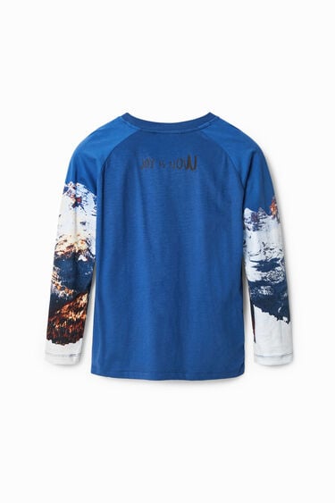 Camiseta manga larga snowboard | Desigual