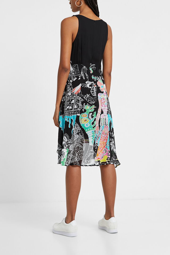 Vestido con flecos | Desigual