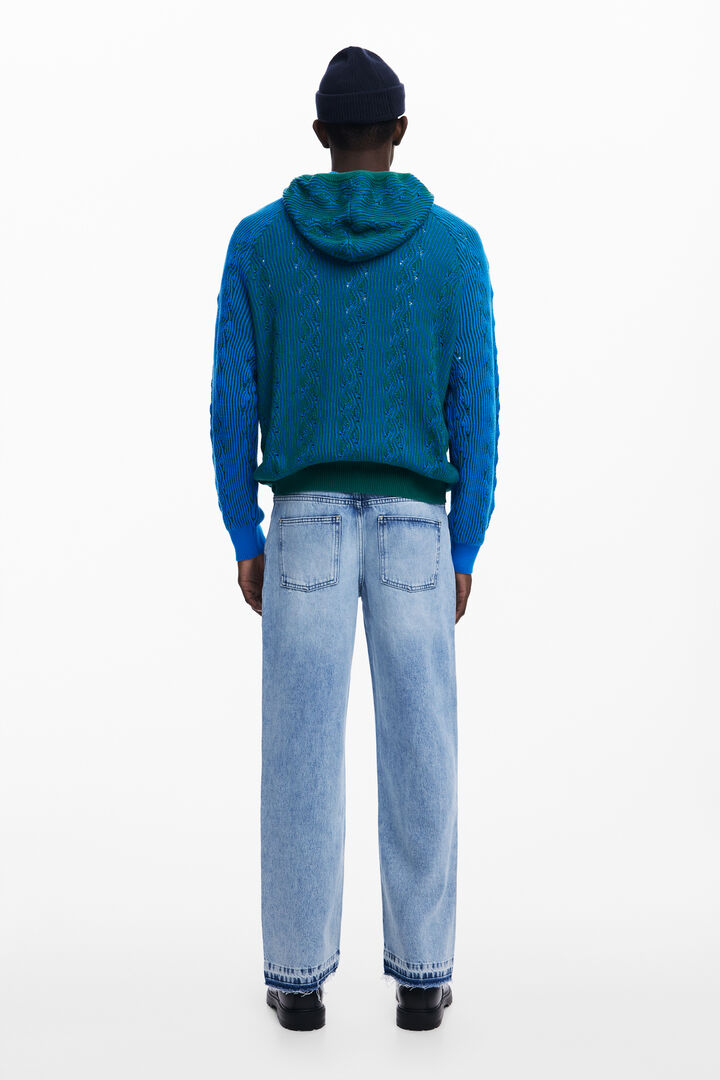 Knit hoodie | Desigual