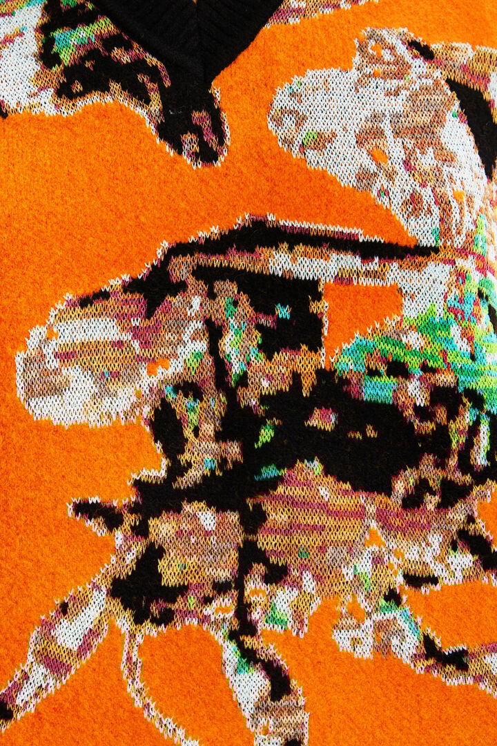 Maitrepierre knit mantis gilet | Desigual
