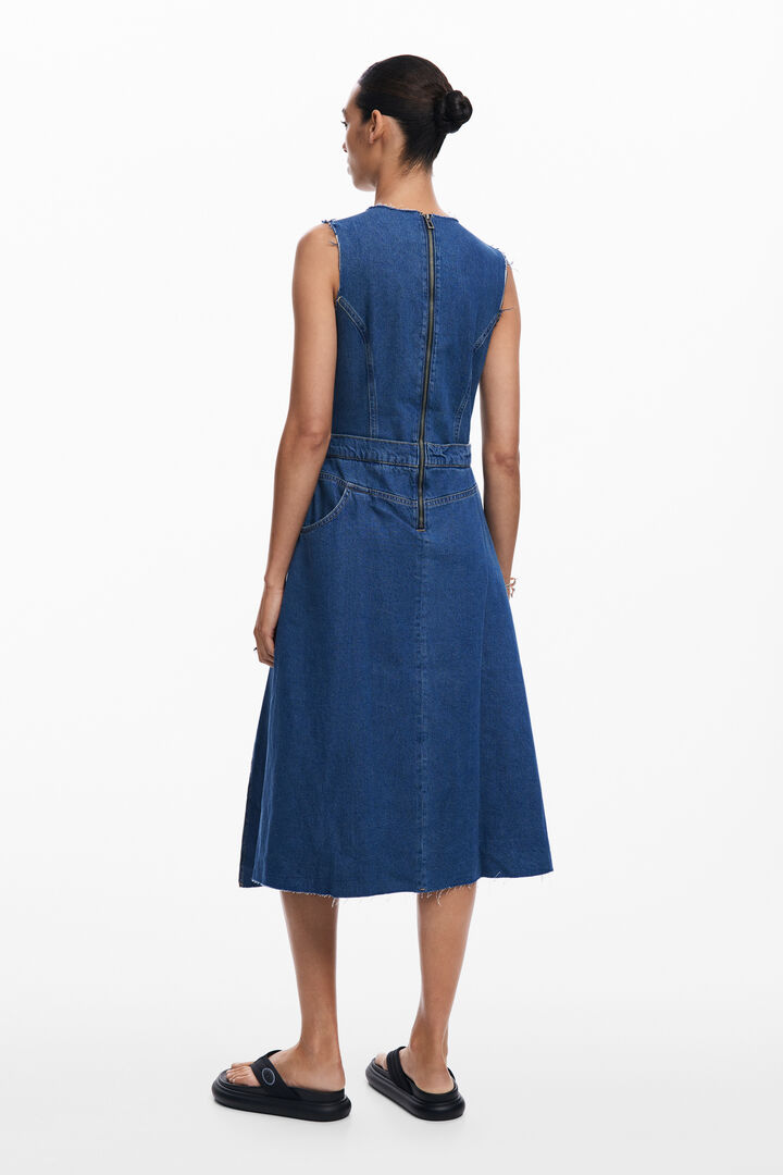 Vestido midi denim | Desigual