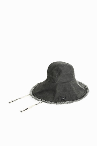 Denim wide-brim hat | Desigual