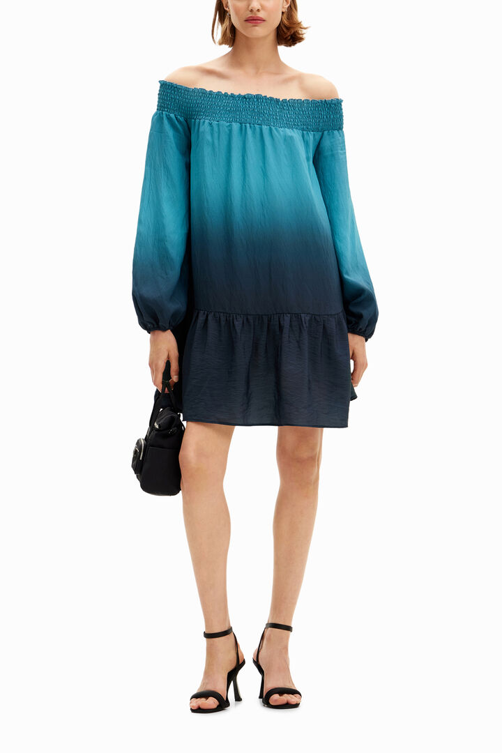 Vestido corto bandeau | Desigual