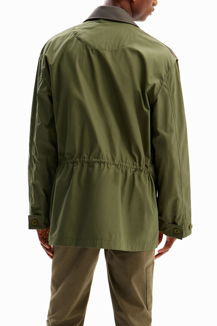 Parka combinada bolsillos | Desigual