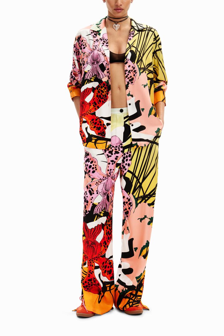 M. Christian Lacroix orchid shirt | Desigual