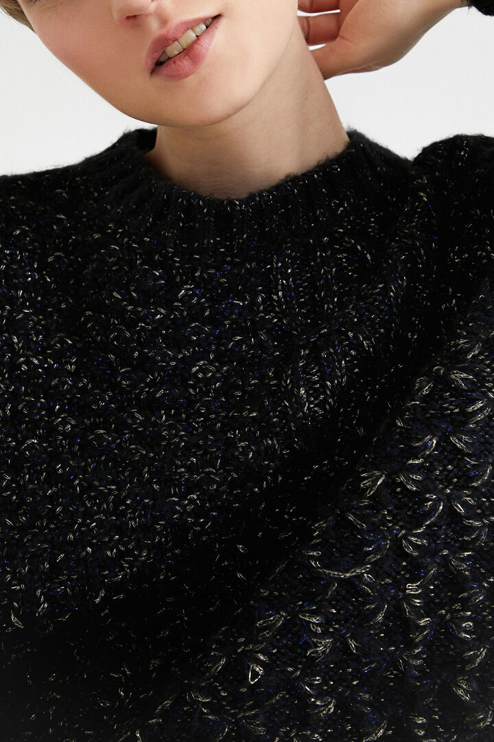 Chunky knit jumper braided | Desigual