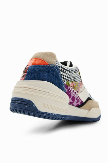Retro chunky patchwork sneakers | Desigual