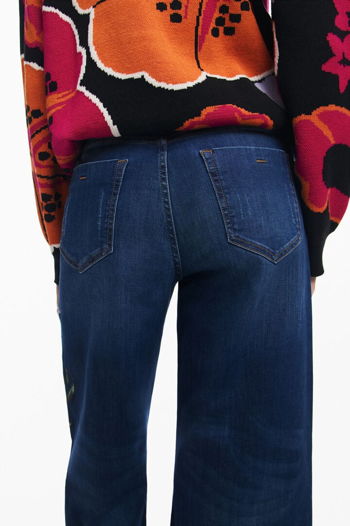 Denim culotte jeans | Desigual