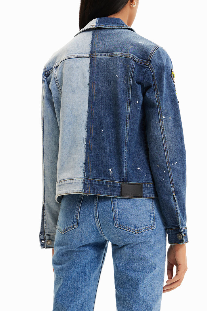 Chaqueta vaquera dos tonos | Desigual