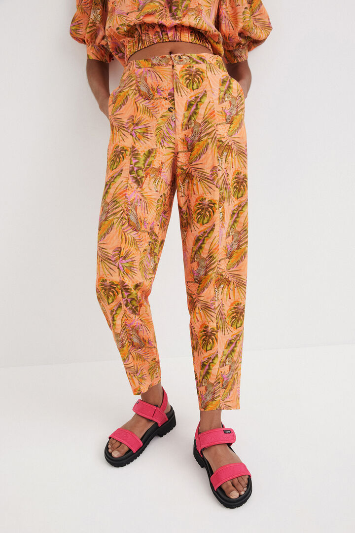 Pantalón mango safari | Desigual