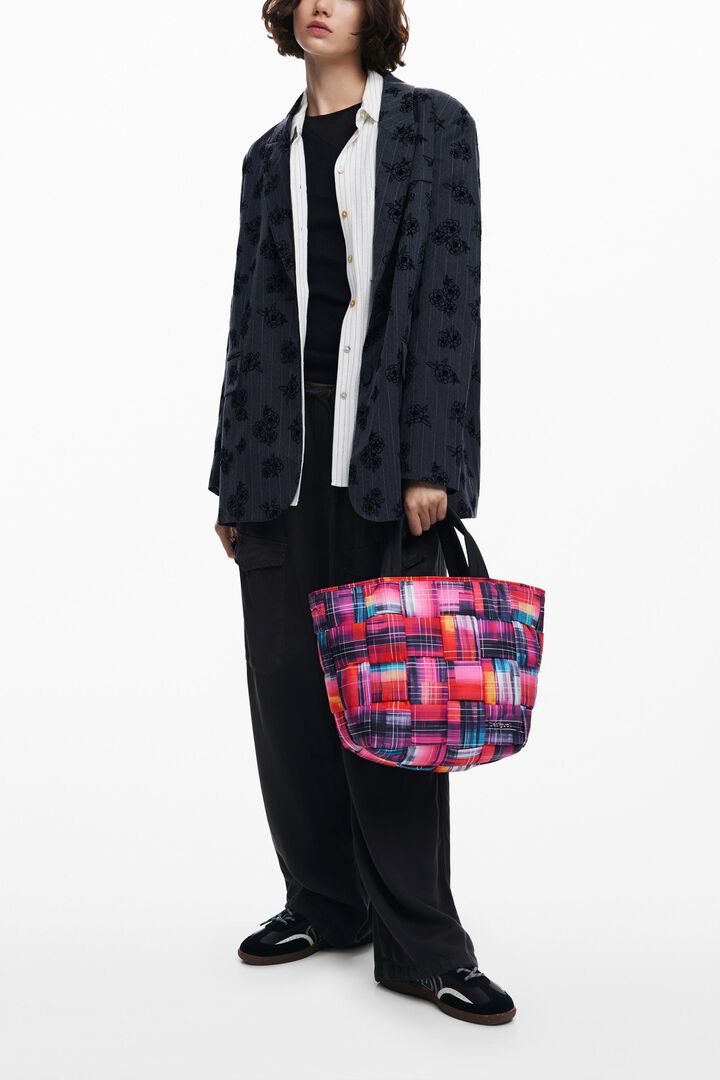 Nylon bag with Arty multi-position handles | Desigual