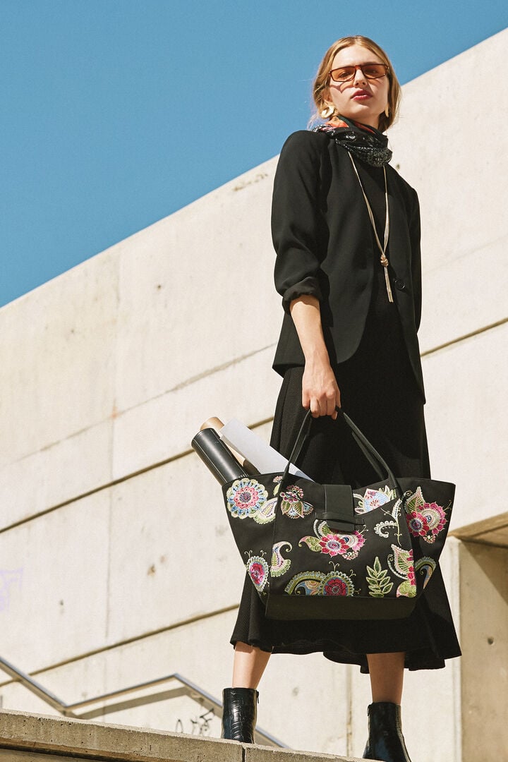 Inverted trapezoid bag | Desigual