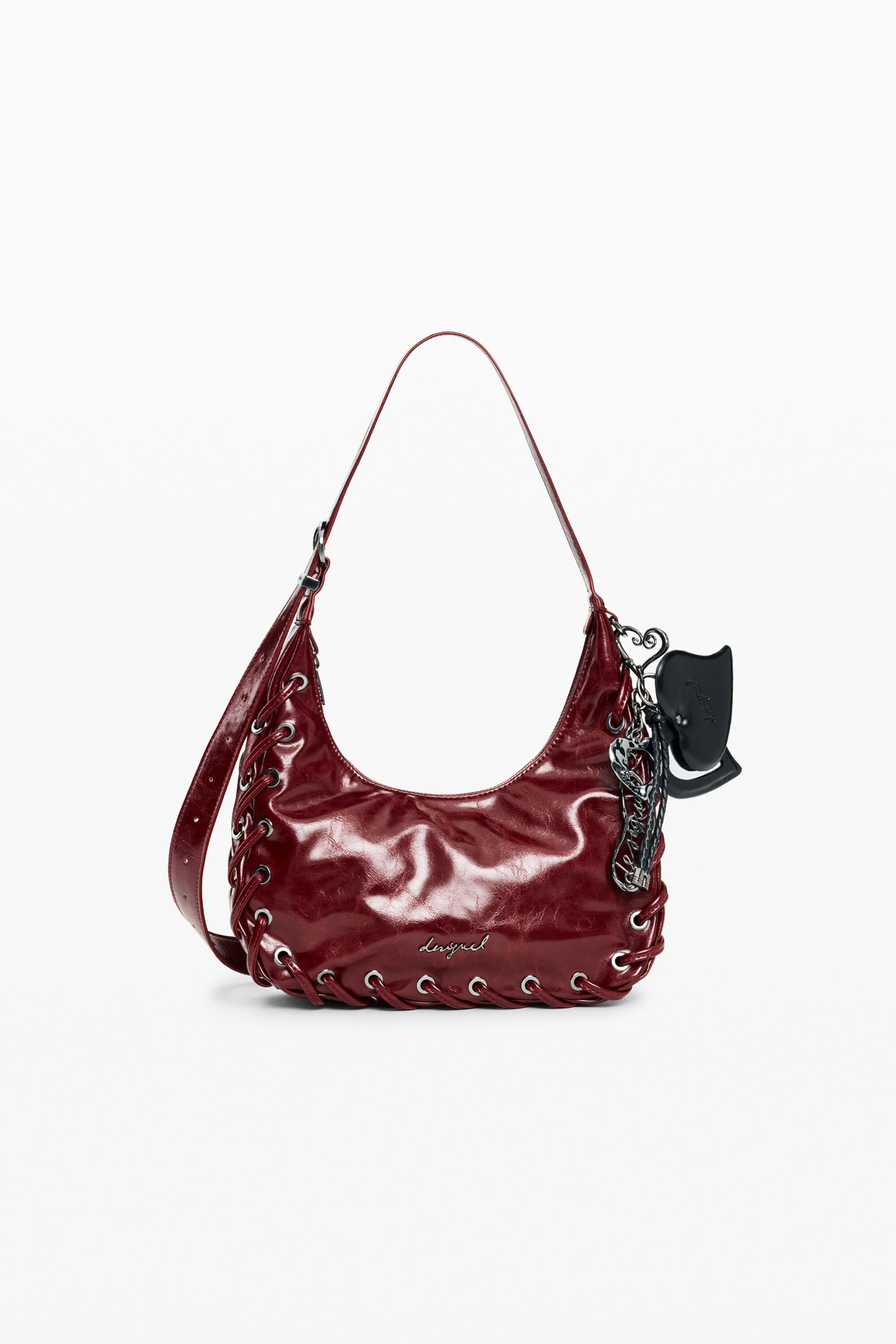 bolso pequeño, Poliuretano, Rojo, U
