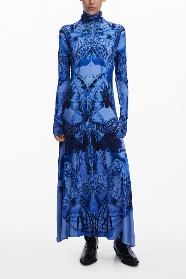 Butterfly maxi dress | Desigual
