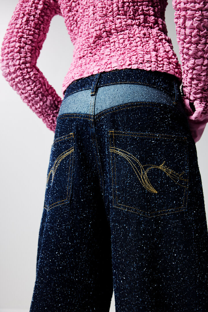 Zweifarbige Jeans | Desigual
