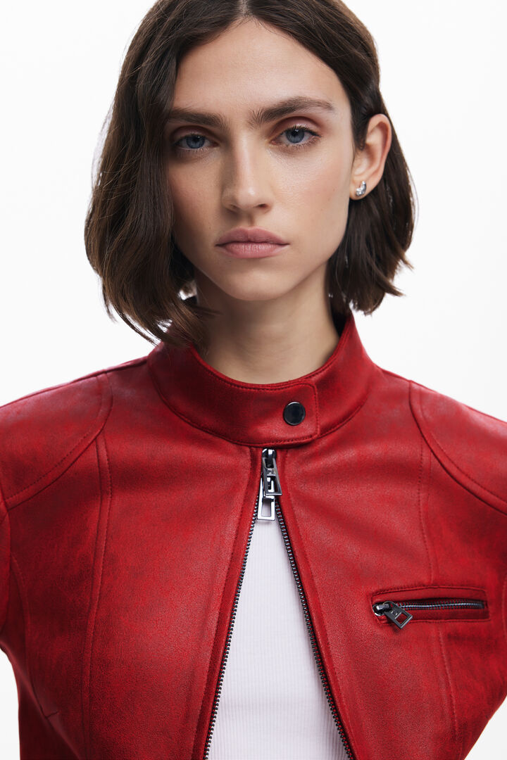 Blouson col mao | Desigual